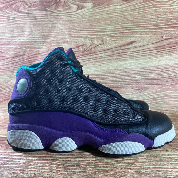JORDAN 13 GS ULTRA VIOLET TEAL Sneakers 7 Youth - Picture 1 of 9